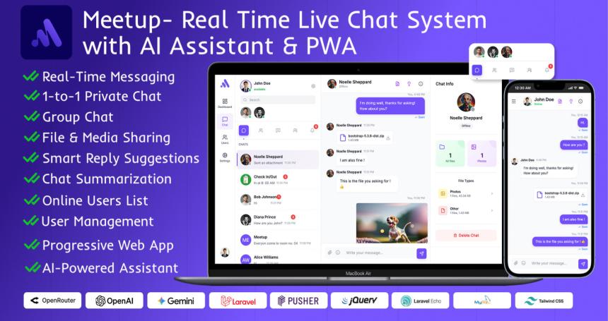 Meetup - Real-Time Chat with AI