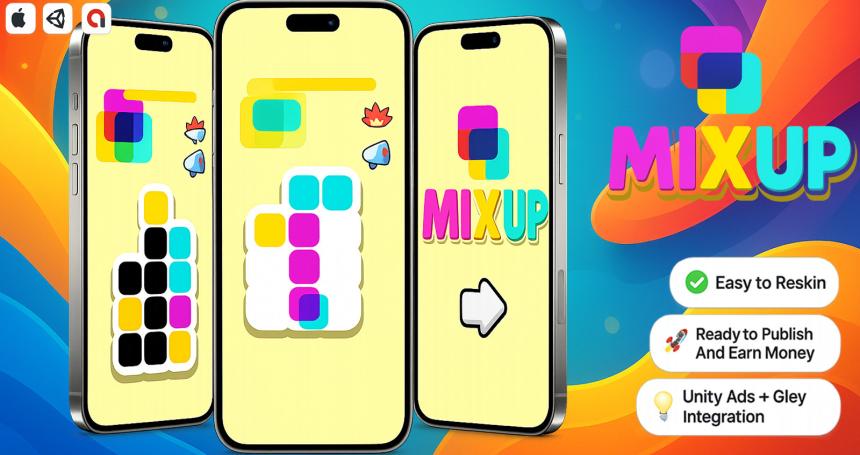 Mixup - Casual Mobile Unity Game