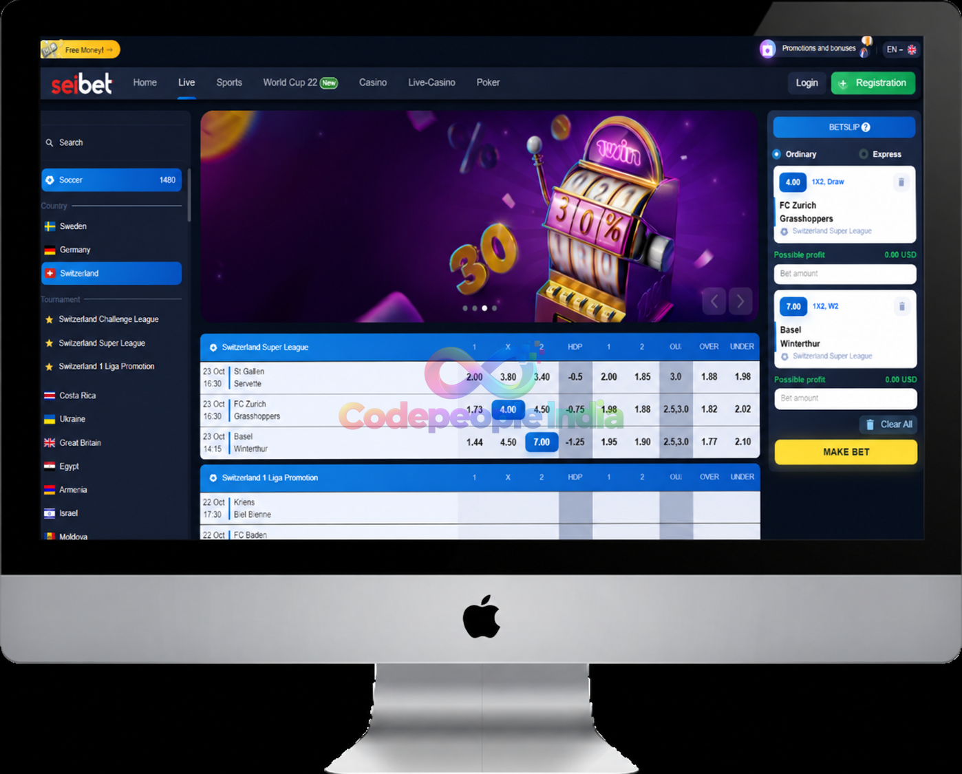 Goldsvet Pro sports - 1win.pro Clone Script v9.0